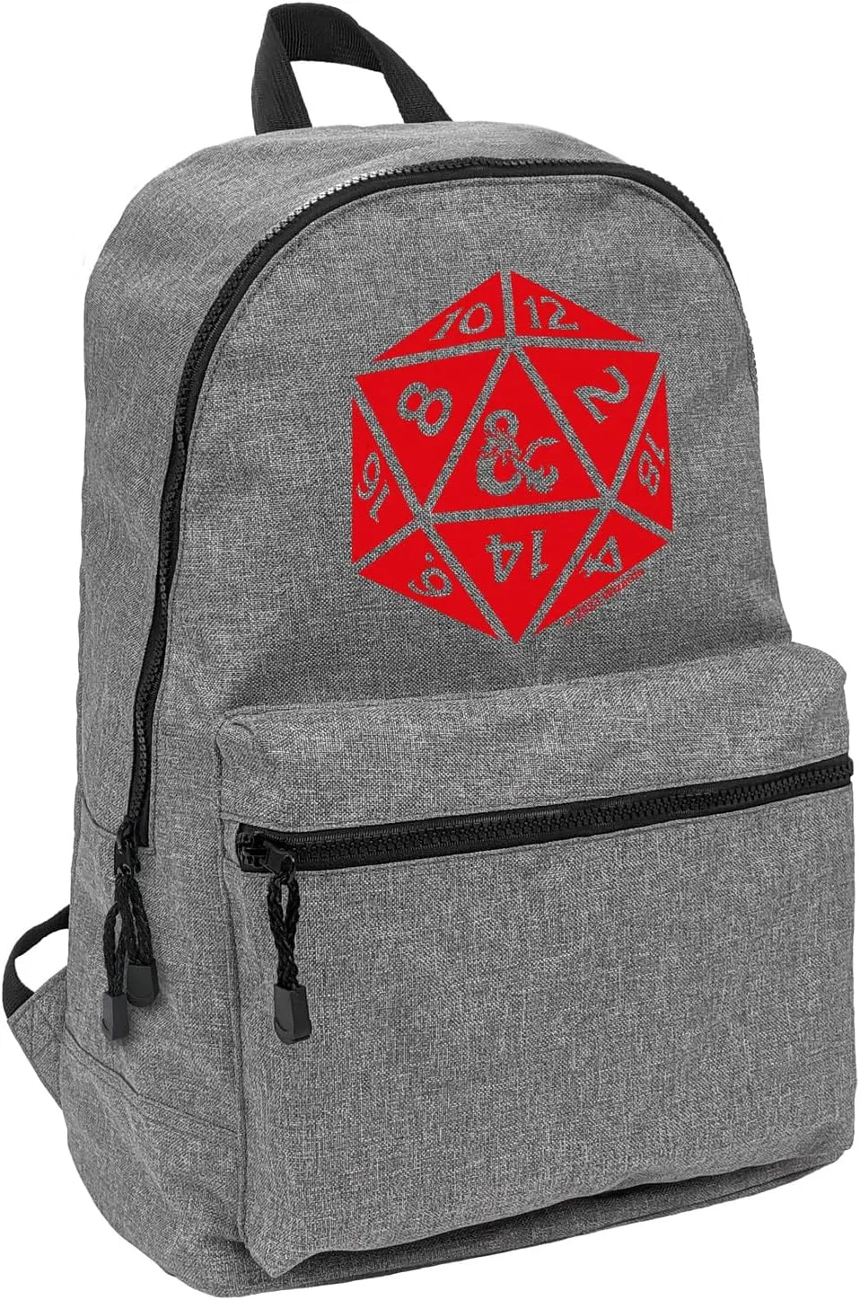 LOGOVISION Dungeons and Dragons D20 Dice Lightweight Backpack for Work School Daily Use Packable for Travel