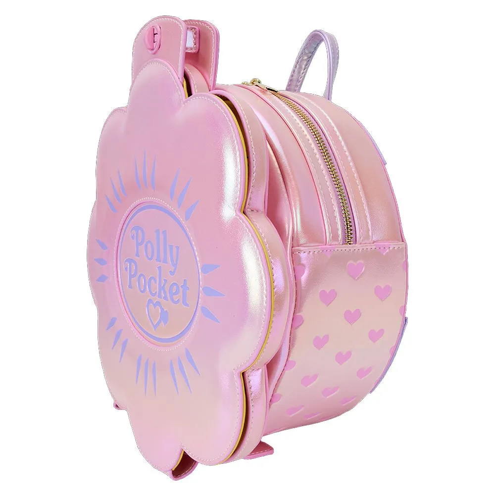 Loungefly x Polly Pocket Compact Playset Figural Mini Backpack