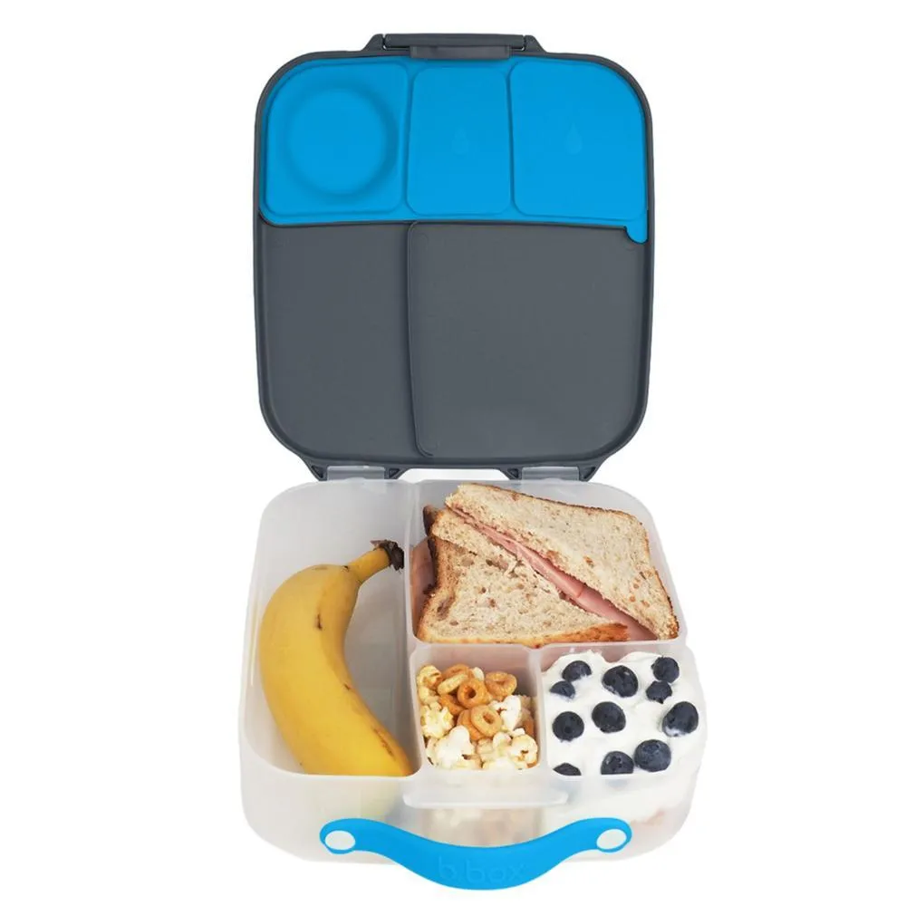 lunchbox  - blue slate