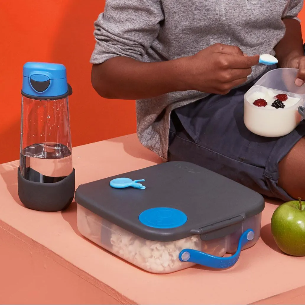 lunchbox  - blue slate