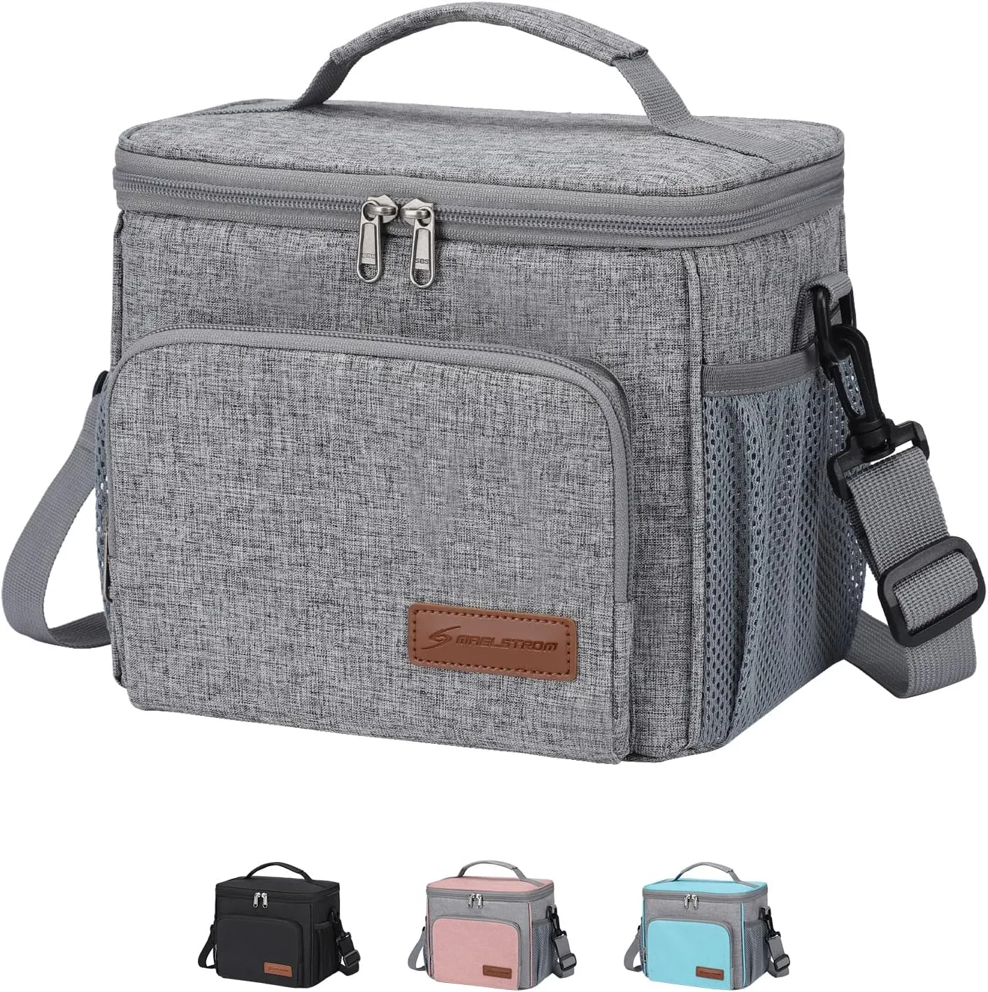 Maelstrom Lunch Box for Men,Insulated Lunch Bag Women/Men,Leakproof Lunch Cooler Bag, Lunch Tote Bag