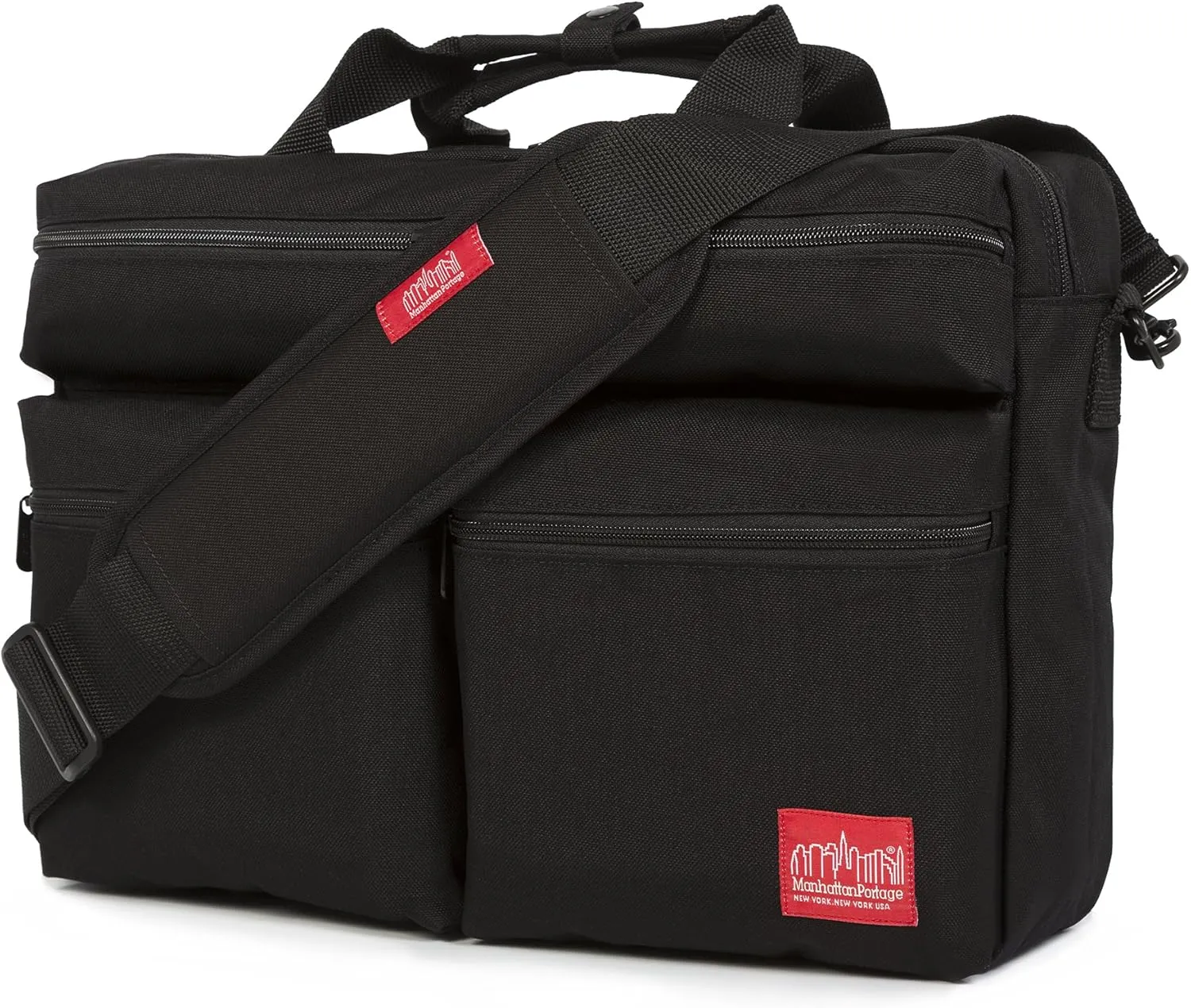 Manhattan Portage Brighton Bag (Black)