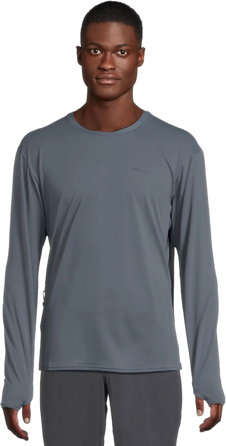 Marmot Men's Airexchange Solarshield Crew Long Sleeve