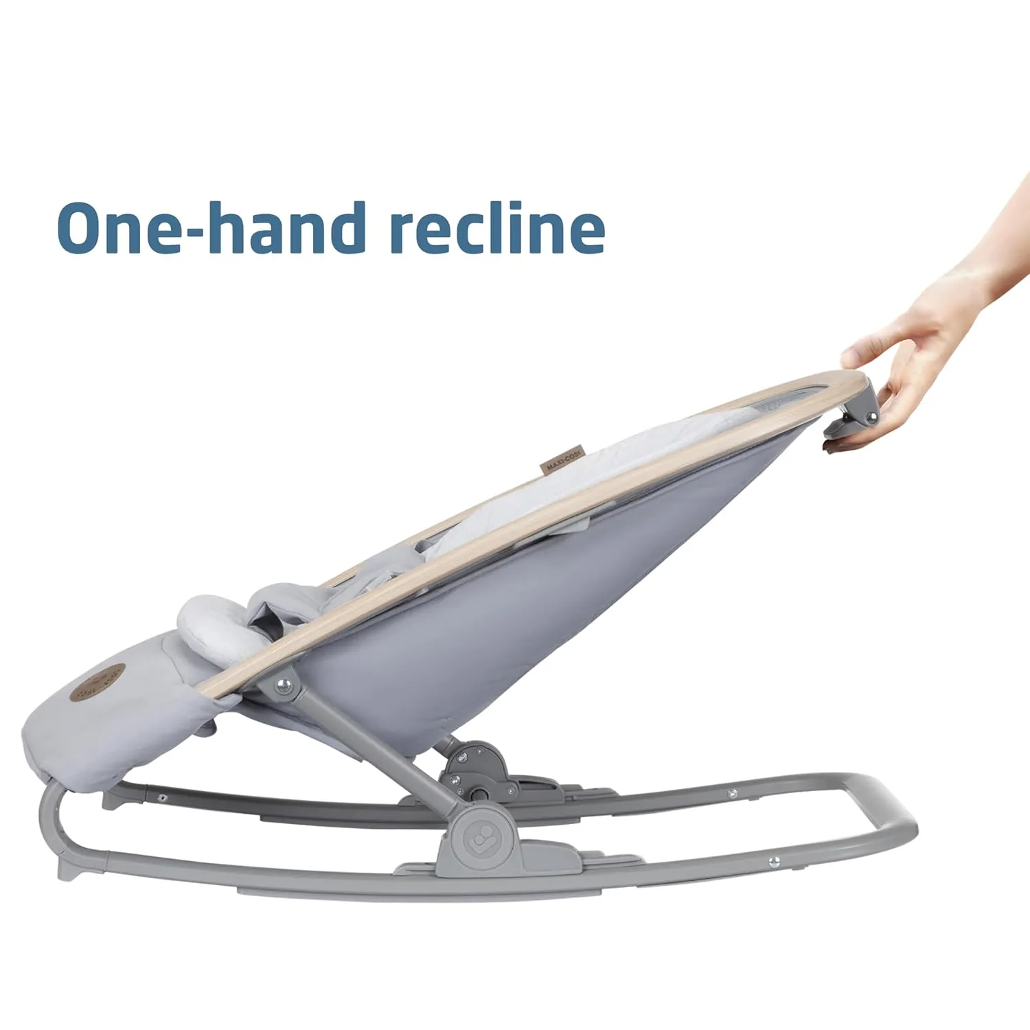 Maxi-Cosi Moa 8-in-1 Highchair, Classic Oat & Kori 2-in-1 Rocker, Classic Slate