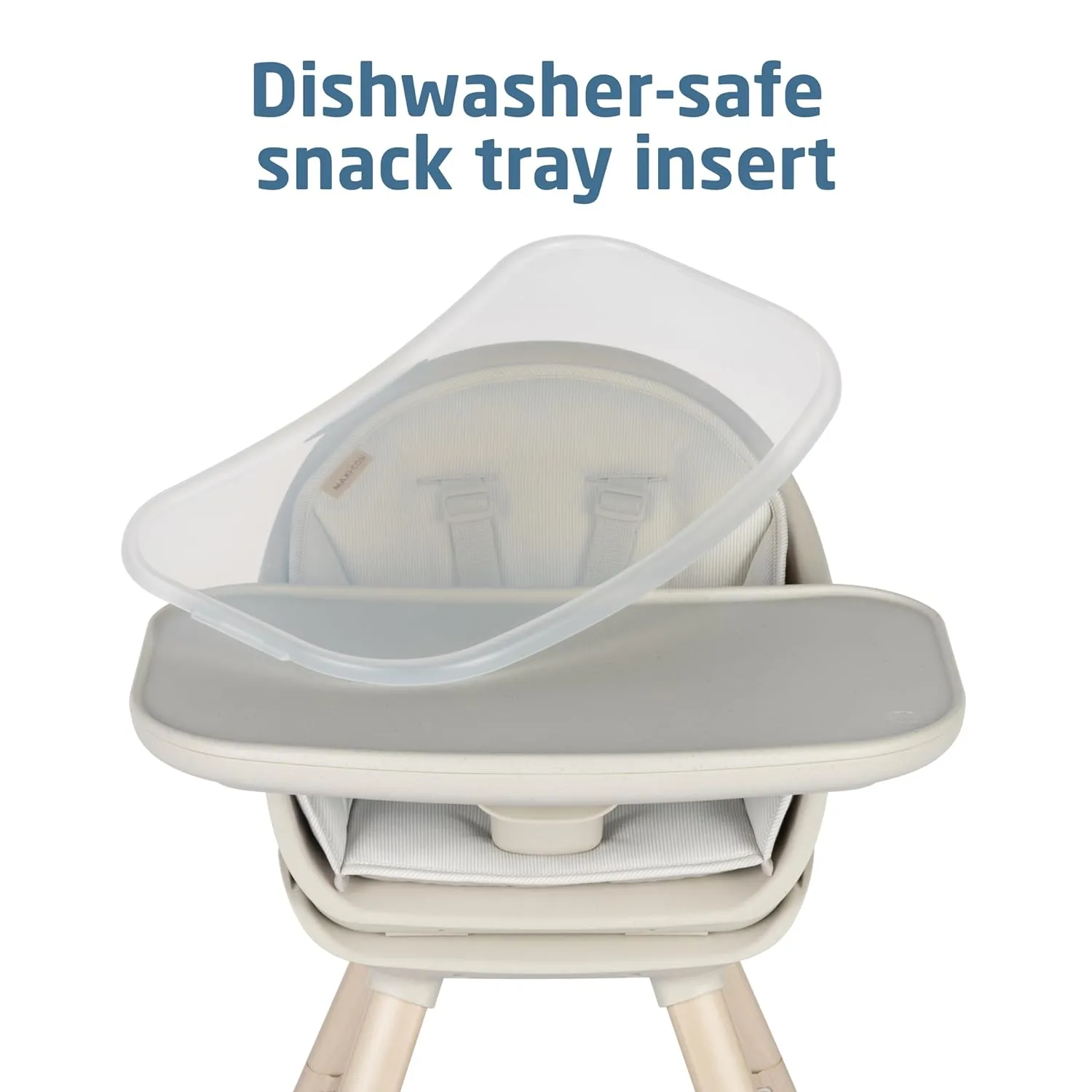 Maxi-Cosi Moa 8-in-1 Highchair, Classic Oat & Kori 2-in-1 Rocker, Classic Slate