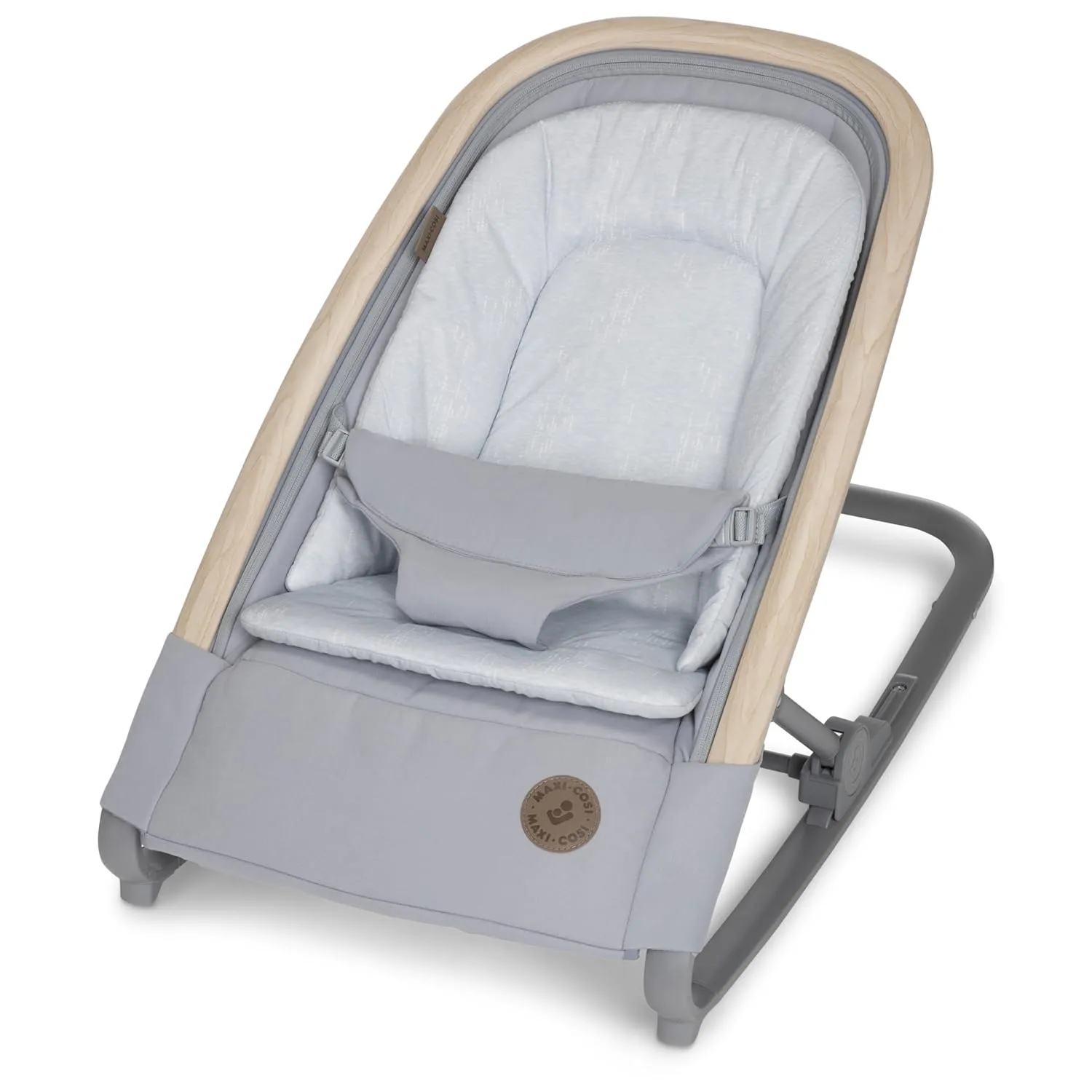 Maxi-Cosi Moa 8-in-1 Highchair, Classic Oat & Kori 2-in-1 Rocker, Classic Slate
