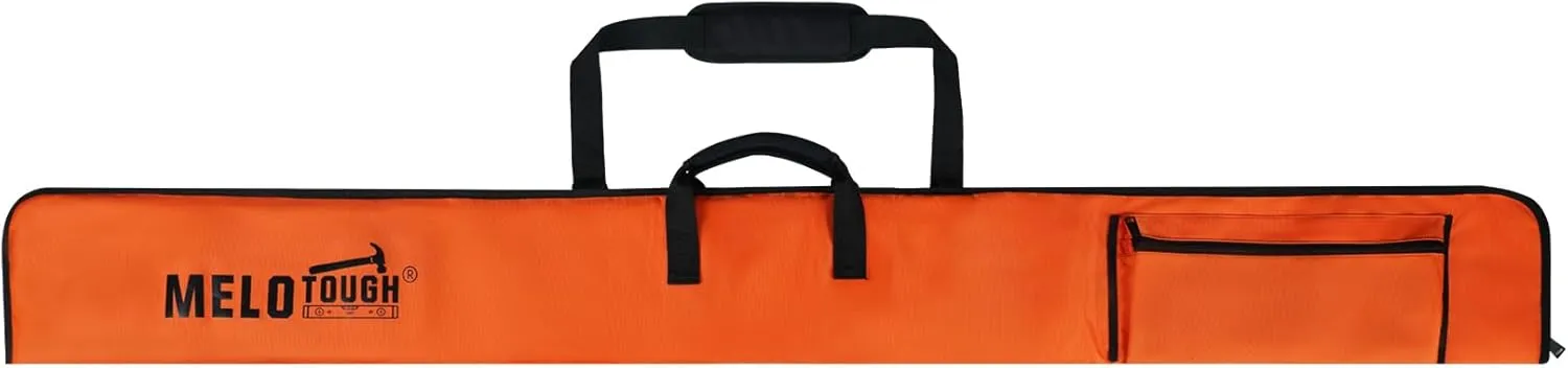 MELOTOUGH Level Case Padded Level Storage Bag with Handle,Shoulder Strap (84 inch,Orange)