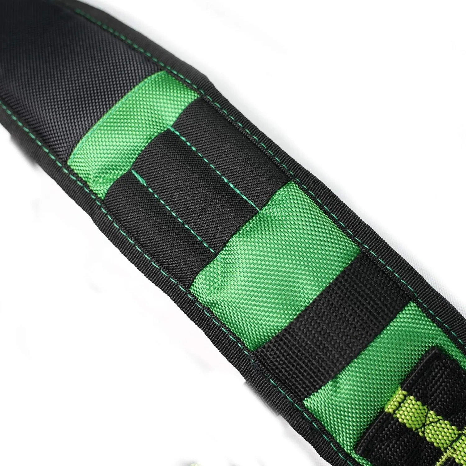 MELOTOUGH Tool Belt Suspenders Construction Work Suspenders with detachable phone holder comfortable foam shoulder padder (Oliver Green)
