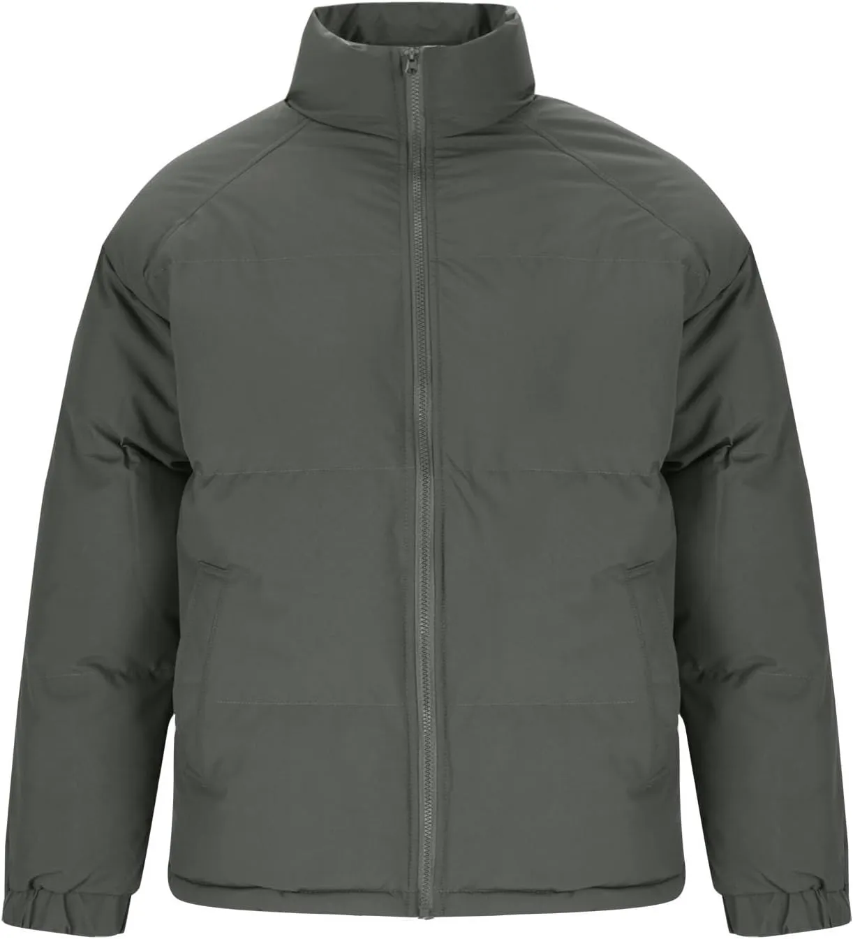 Men Puffer Jacket Lightweight Packable Quilted Bubble Down Jackets Winter Insulated Thick Outwear Zipper Soft Coats