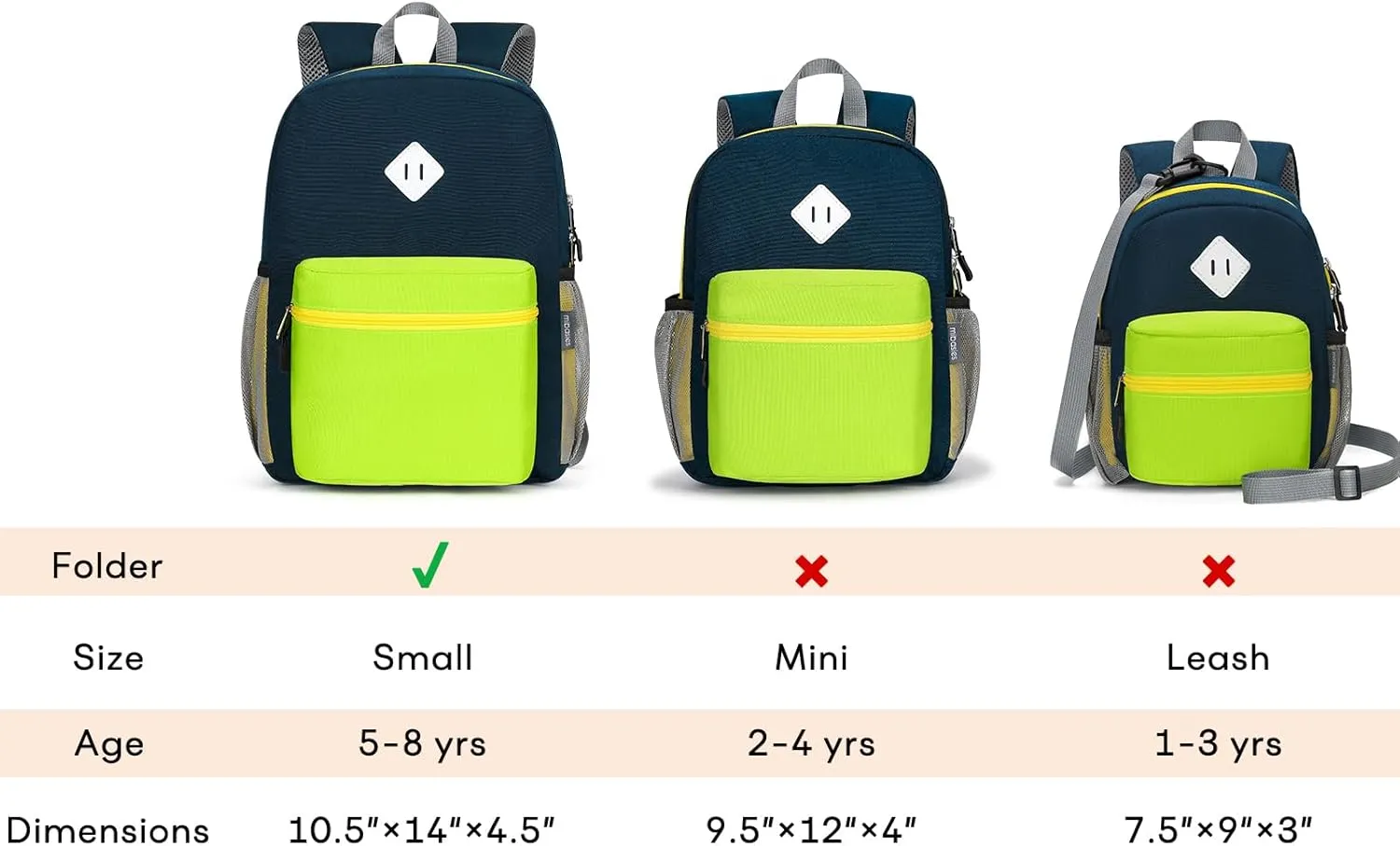 mibasies Kids Backpack for Boys 4-6: Boys Backpacks for Elementary Kindergarten