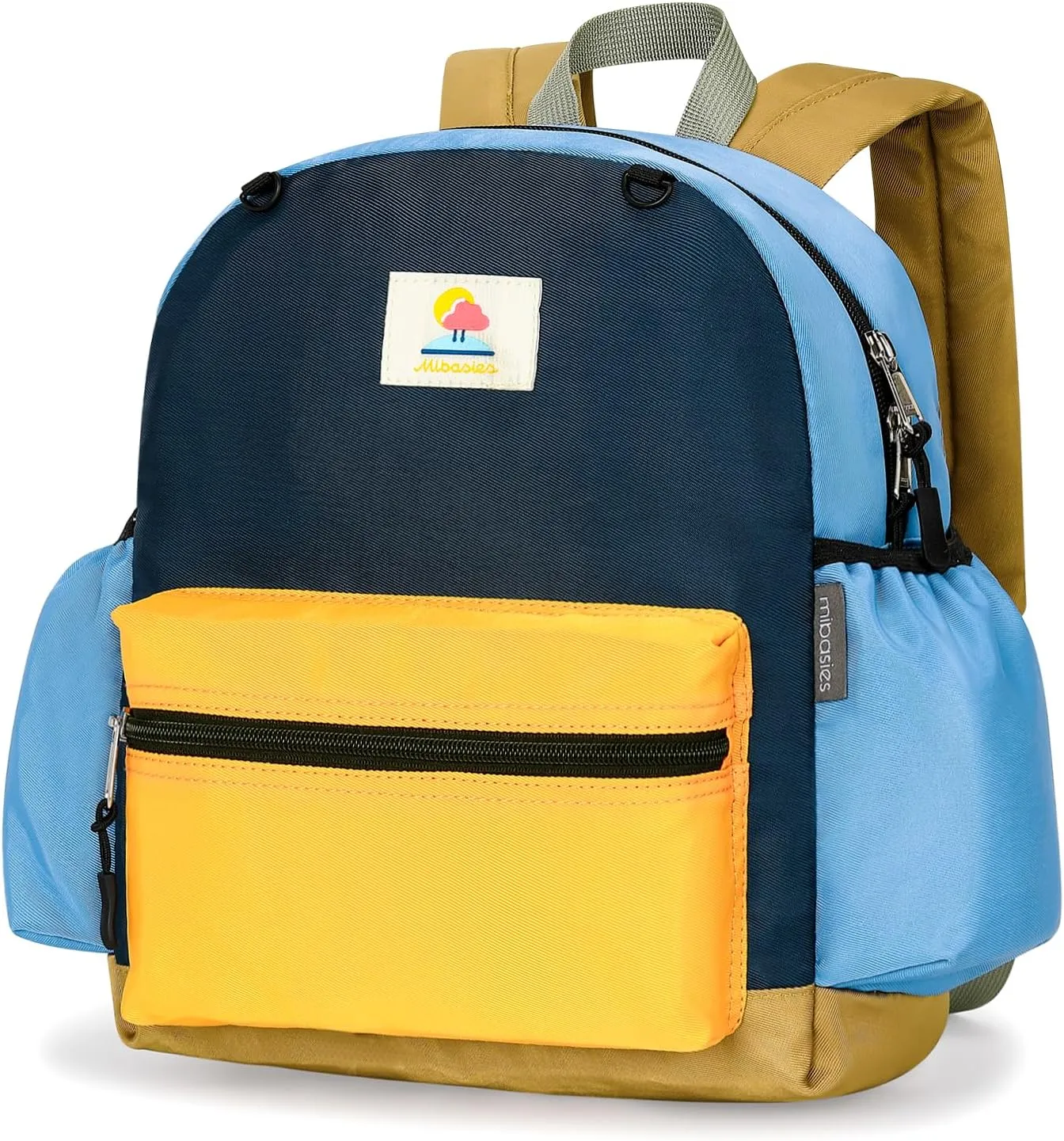mibasies Toddler Backpack for Boys 2-4: Preschool Backpack for Boys - Kids Toddler Bookbag