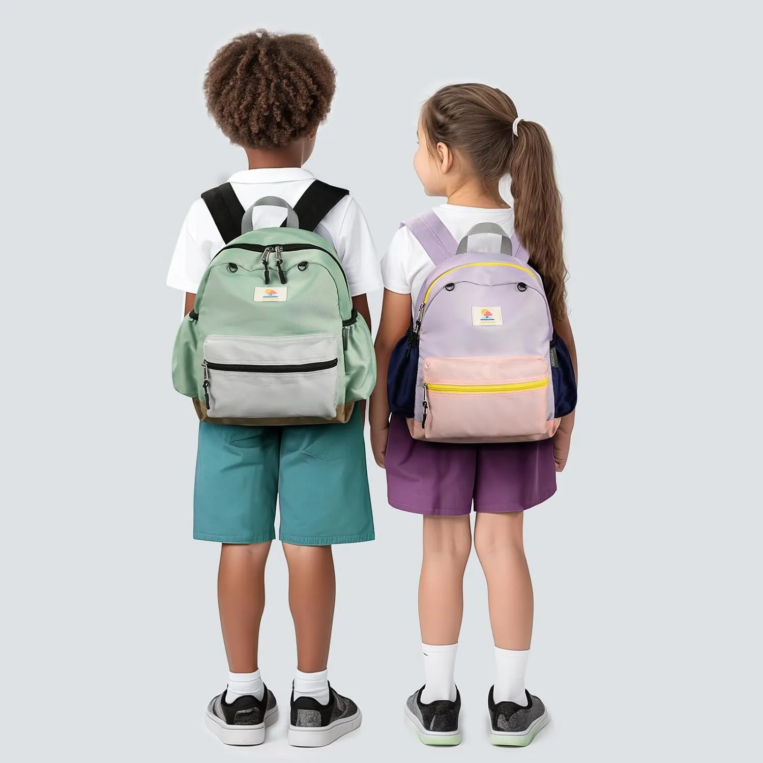 mibasies Toddler Backpack for Boys 2-4: Preschool Backpack for Boys - Kids Toddler Bookbag