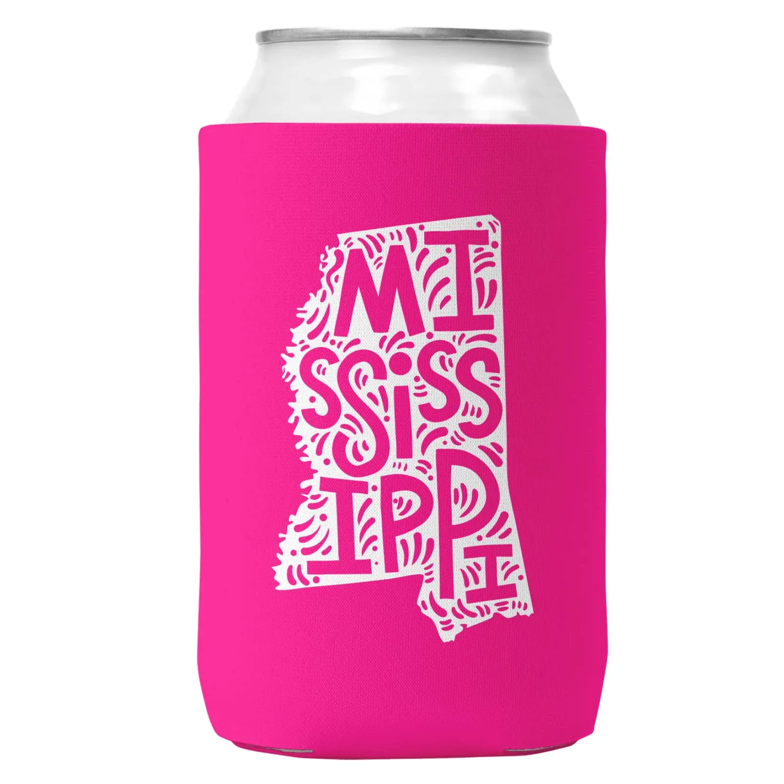 Mississippi Can Coozie Cooler for 12oz Cans | State Koozie