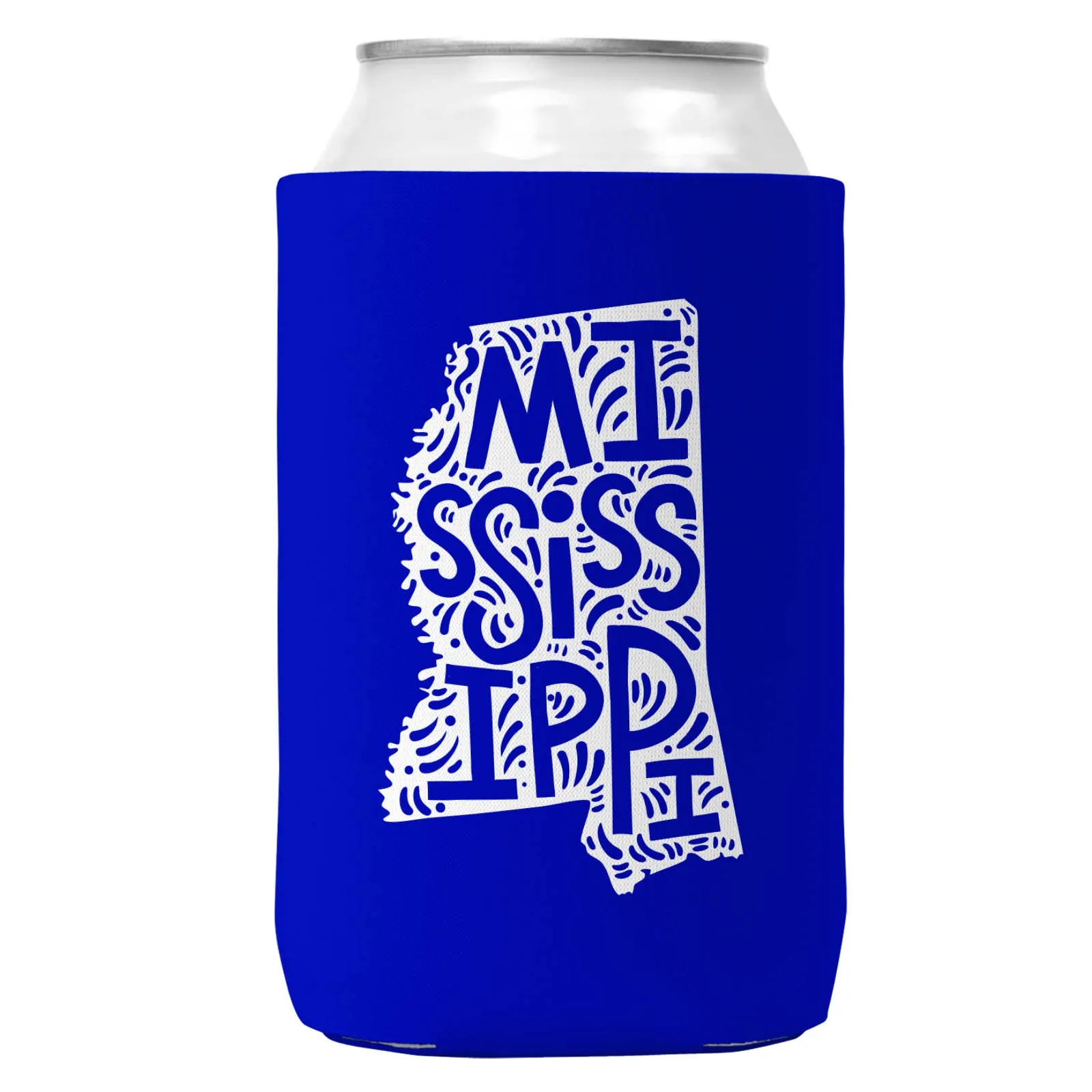 Mississippi Can Coozie Cooler for 12oz Cans | State Koozie