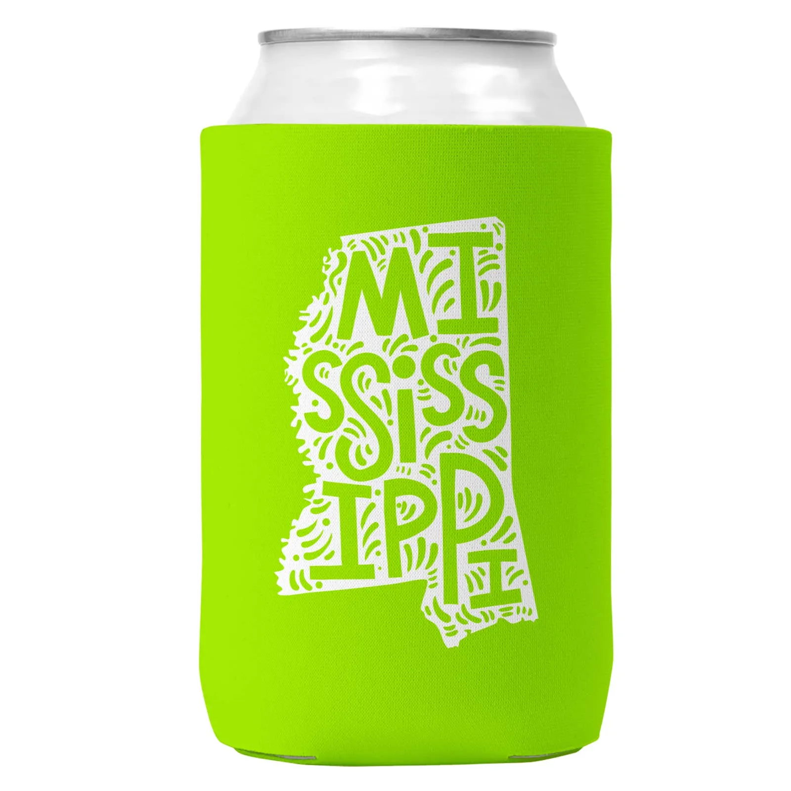 Mississippi Can Coozie Cooler for 12oz Cans | State Koozie