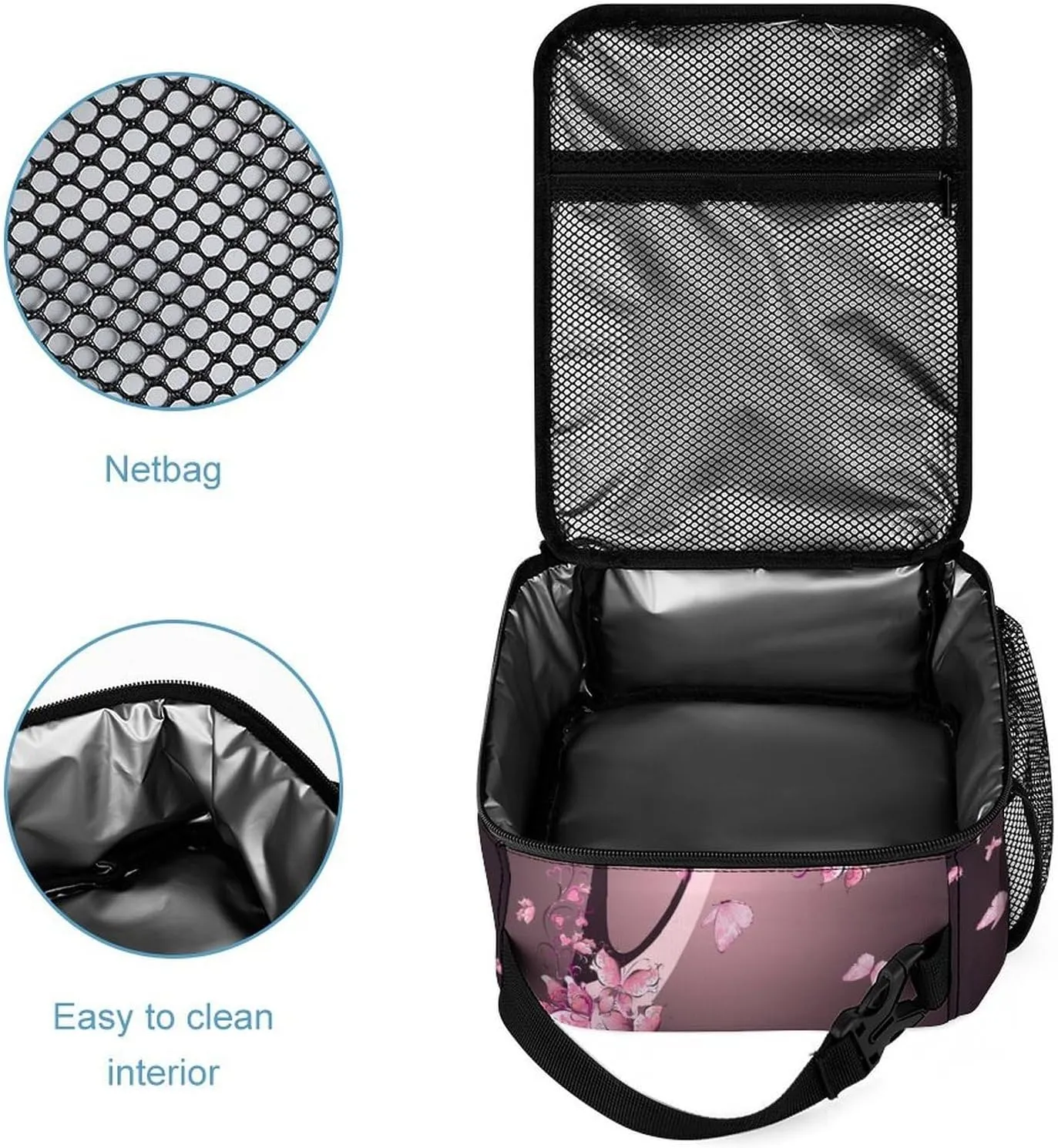 Modern Pastel Art High Heels Bags Set Backpack For Work Hiking Lunch Bag Travel Unisex Bags