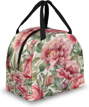 Modern Romance Lunch Tote Bag Reusable Insulated Bags Waterproof Adult Portable Meal Cooler Pack for Women Men Picnic Office Work Travel
