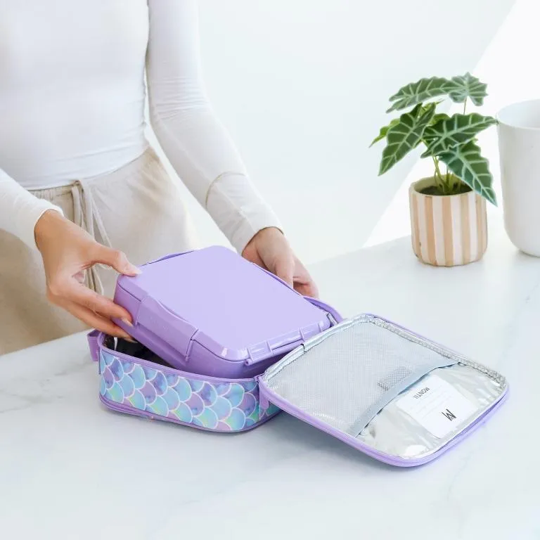 MontiiCo medium insulated lunch bag - sea shine