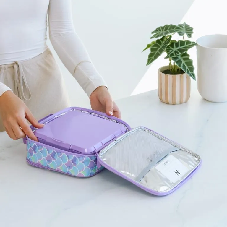 MontiiCo medium insulated lunch bag - sea shine