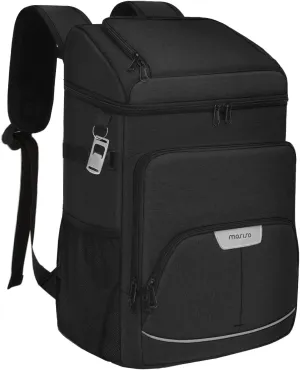MOSISO Cooler Backpack, 40 Cans Large Capacity Leakproof Insulated Soft Backpack Cooler, Portable Lightweight Beach Cooler Bag for Men Women, Waterproof Lunch Bag for Picnics Camping Hiking