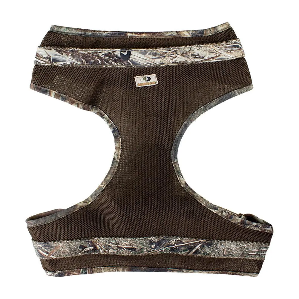 Mossy Oak Mesh Dog Harness, Duck Blind, Large
