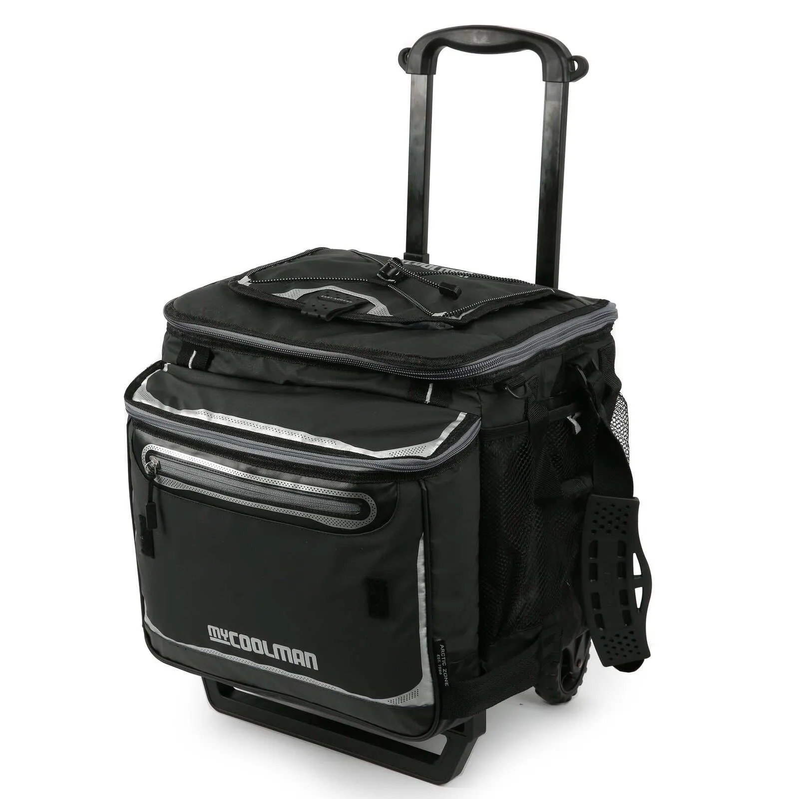 myCOOLMAN 60 (50   10) Can Collapsible Rolling Cooler w/ Wheels