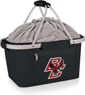 NCAA Boston College Eagles Metro Shopping Basket - Insulated Picnic Basket - Collapsible Market Basket - Utility Tote Cooler Bag