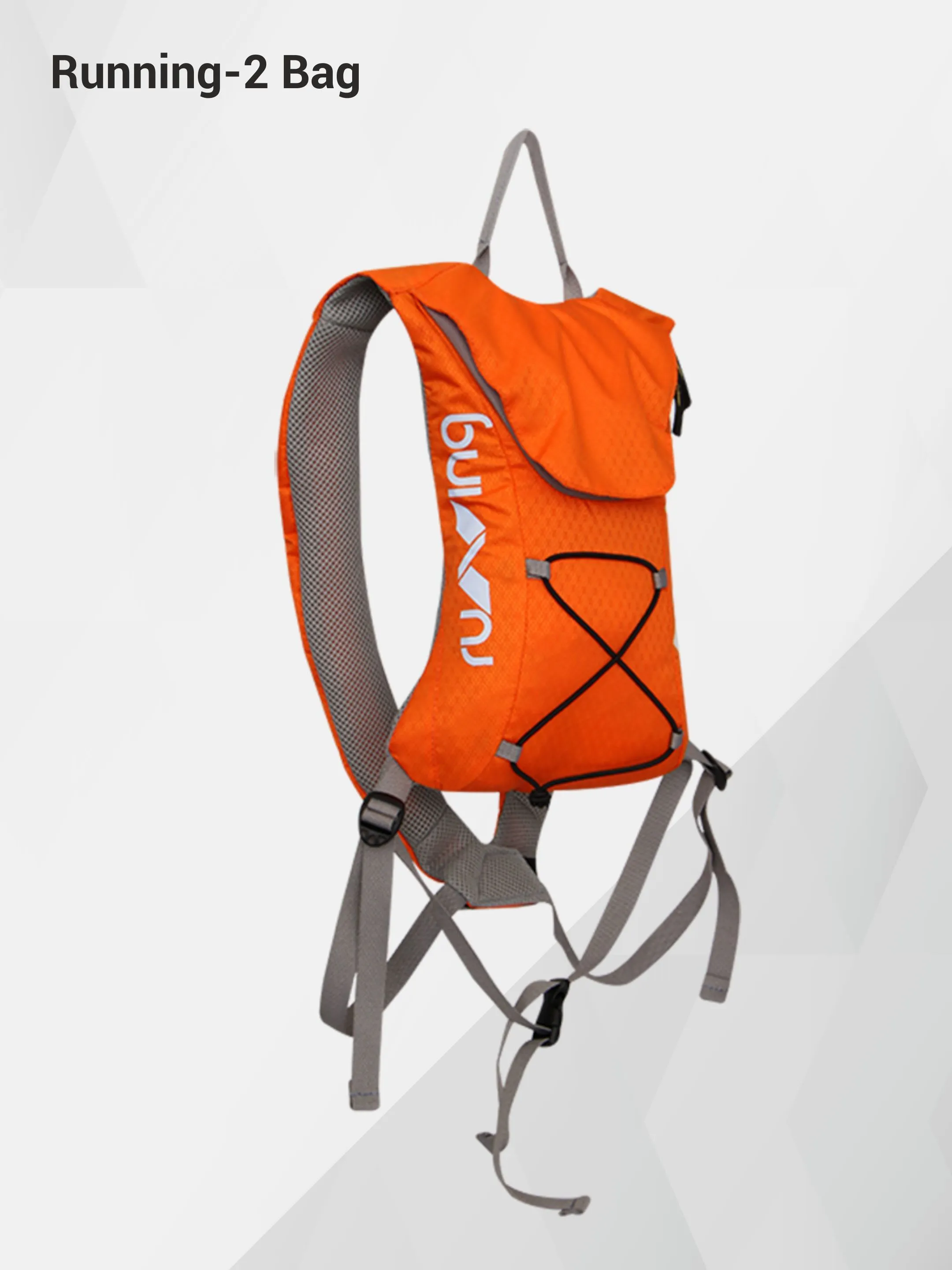 Nivia Running-2 Backpack - Orange