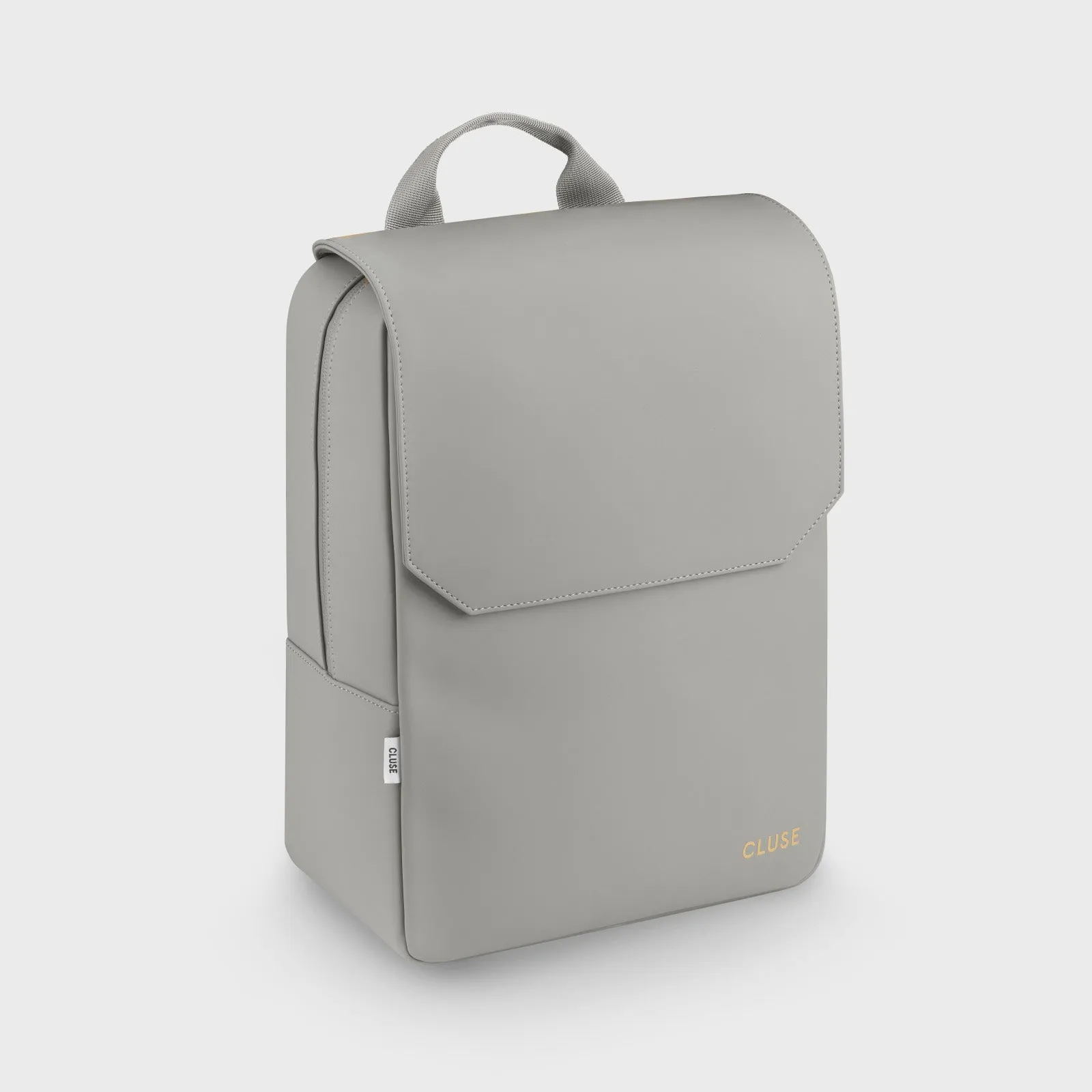 Nuitée Backpack, Light Grey, Gold Colour