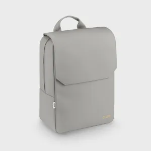 Nuitée Backpack, Light Grey, Gold Colour