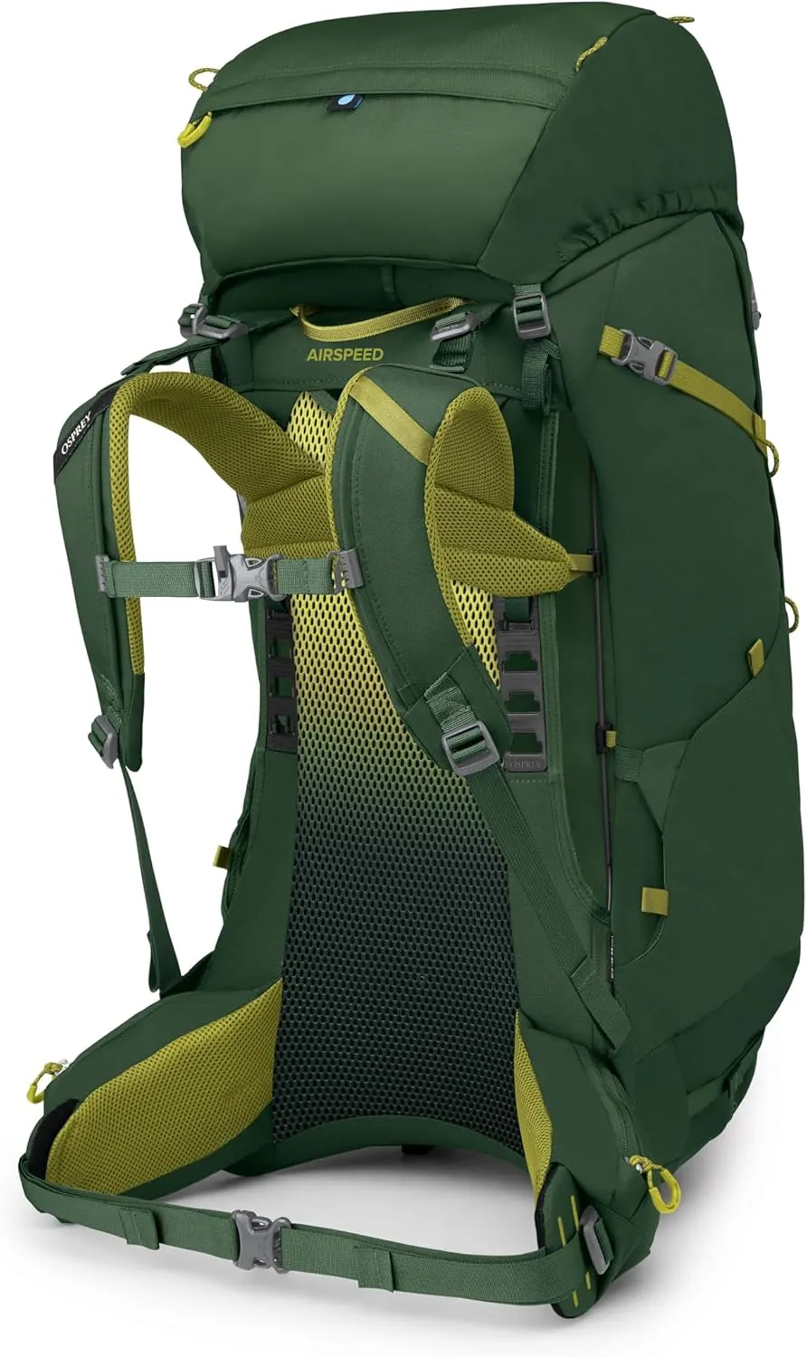 Osprey Ace 65L Kids' Backpacking Backpack, Green Canopy