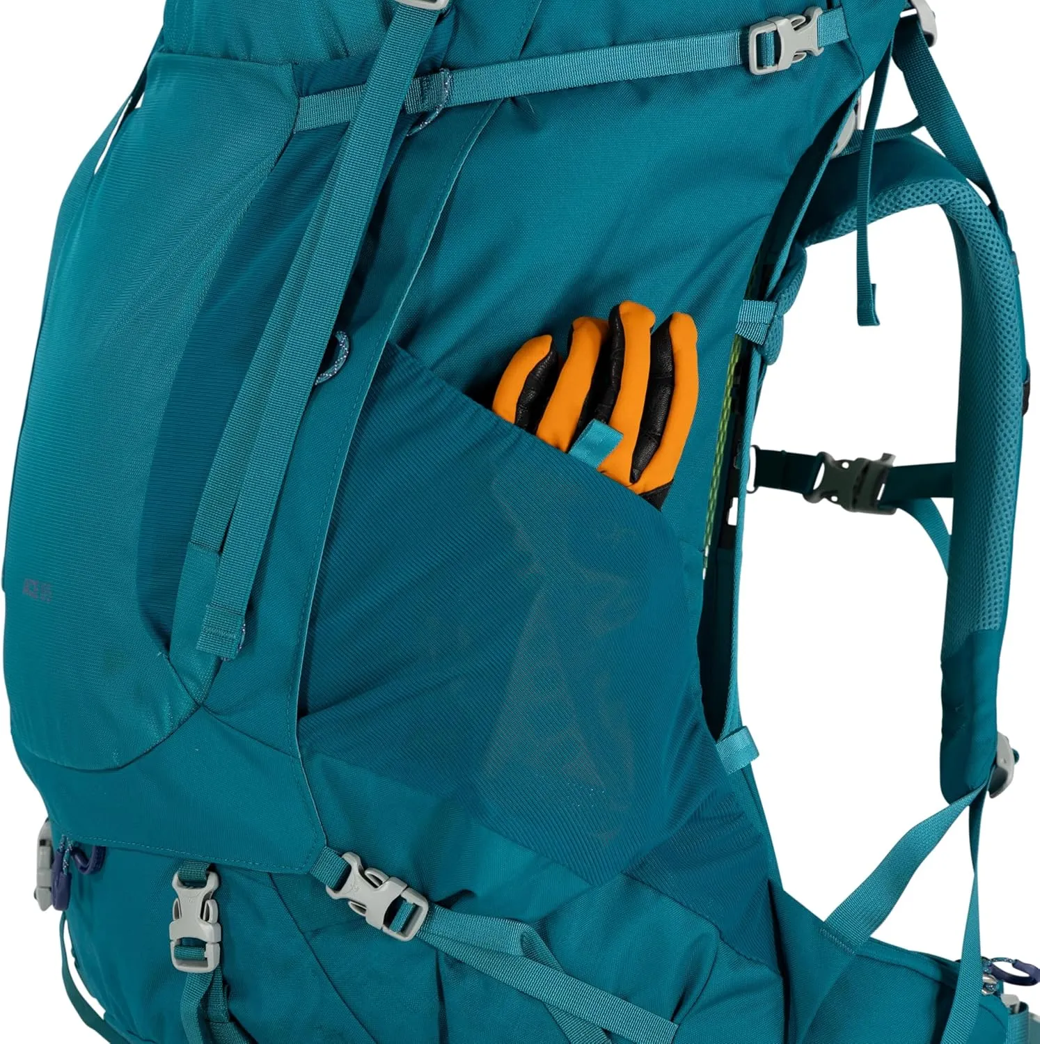 Osprey Ace 65L Kids' Backpacking Backpack, Green Canopy