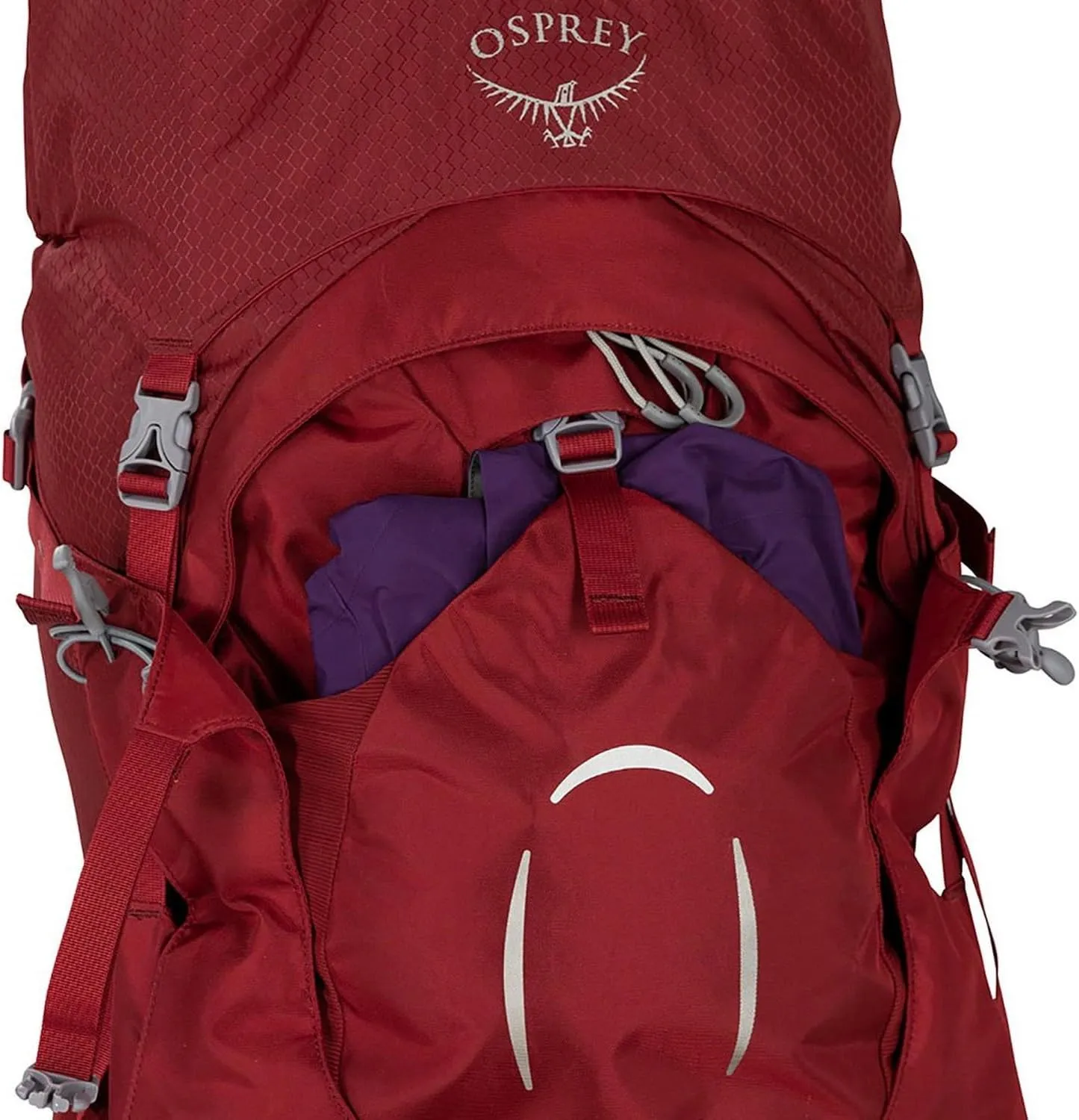 Osprey Ariel 55L Women's Backpacking Backpack, Ceramic Blue, WXS/S
