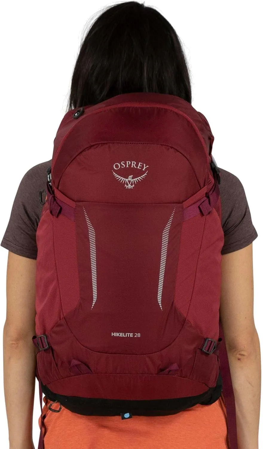 Osprey Hikelite 28L Unisex Hiking Backpack, Atlas Blue, M/L