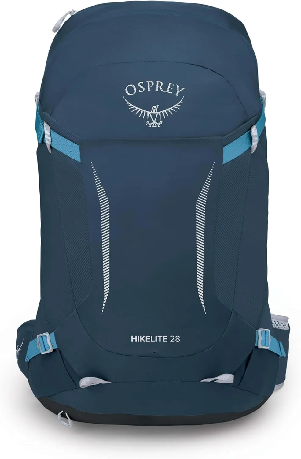 Osprey Hikelite 28L Unisex Hiking Backpack, Atlas Blue, M/L