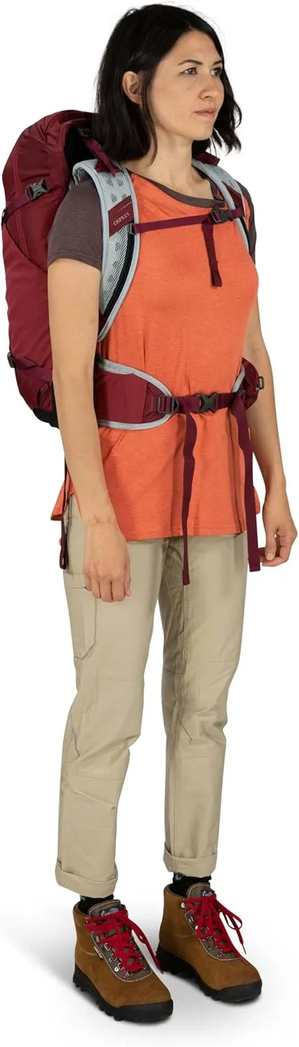 Osprey Hikelite 28L Unisex Hiking Backpack, Atlas Blue, M/L