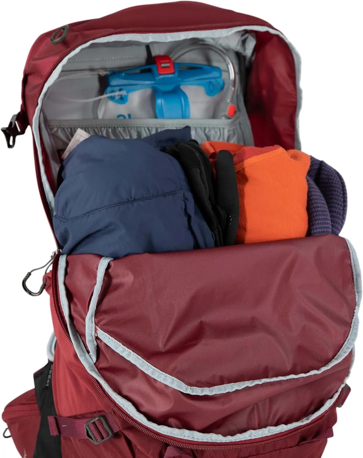 Osprey Hikelite 28L Unisex Hiking Backpack, Atlas Blue, M/L