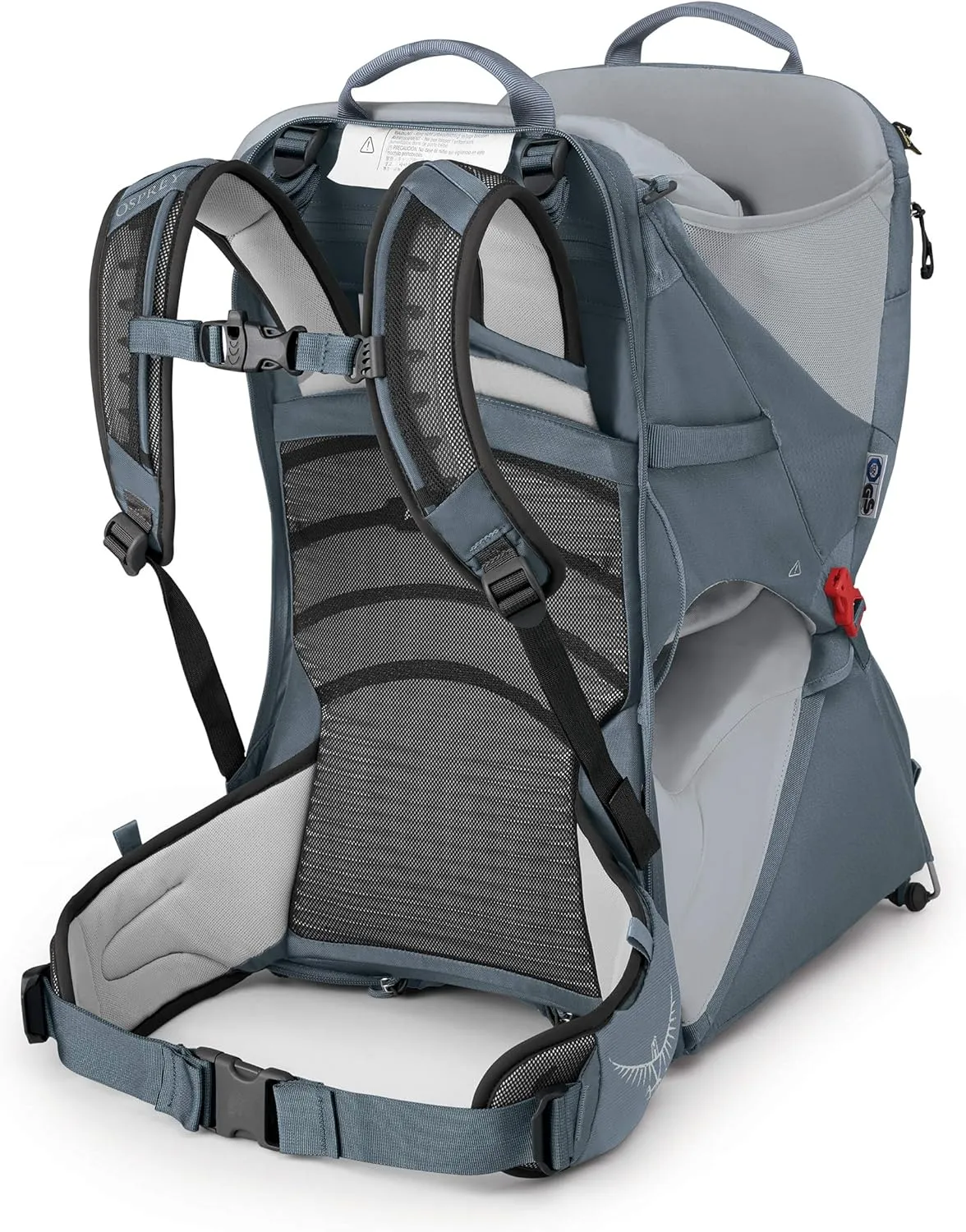Osprey Poco LT Lightweight Child Carrier and Backpack for Travel, Deep Teal, Minimum load: 23.8lbs - Maximum load: 48.5lbs