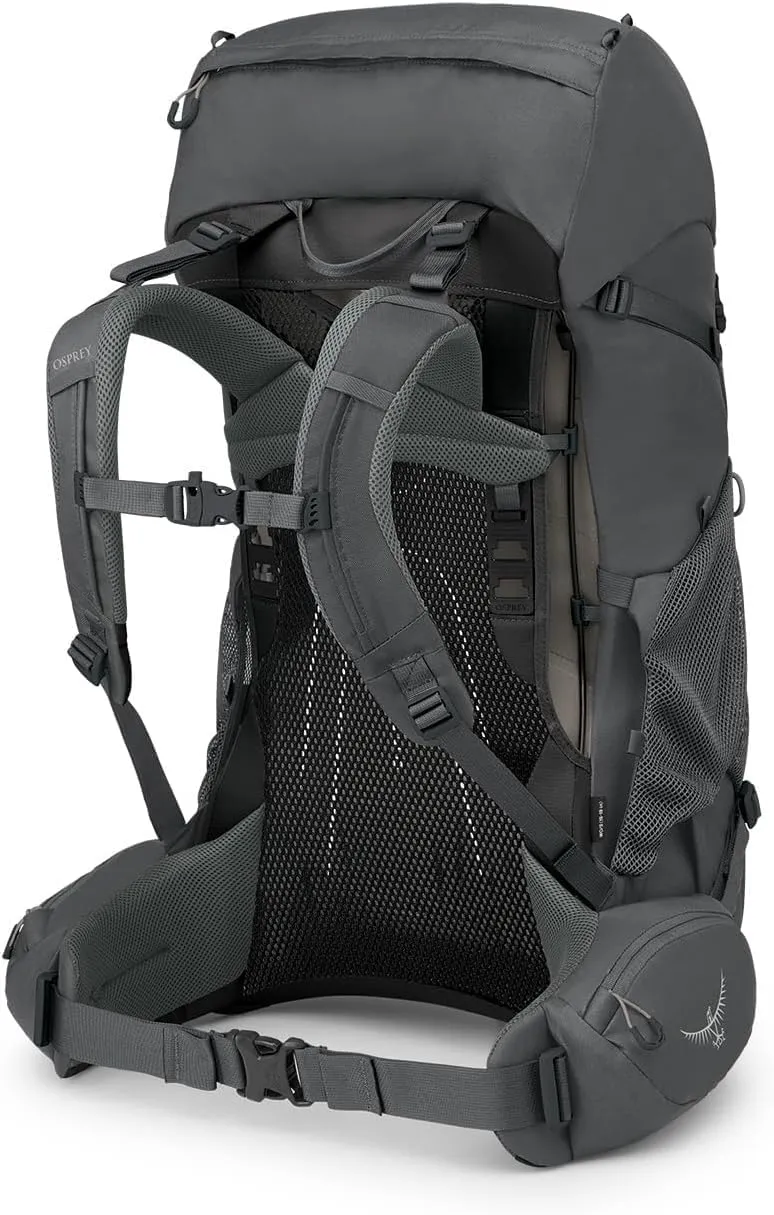 Osprey Renn 50L Women's Backpacking Backpack, Dark Charcoal/Gray Wolf