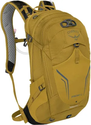 Osprey Syncro 12L Men's Hiking Backpack with Hydraulics Reservoir, Primavera Yellow