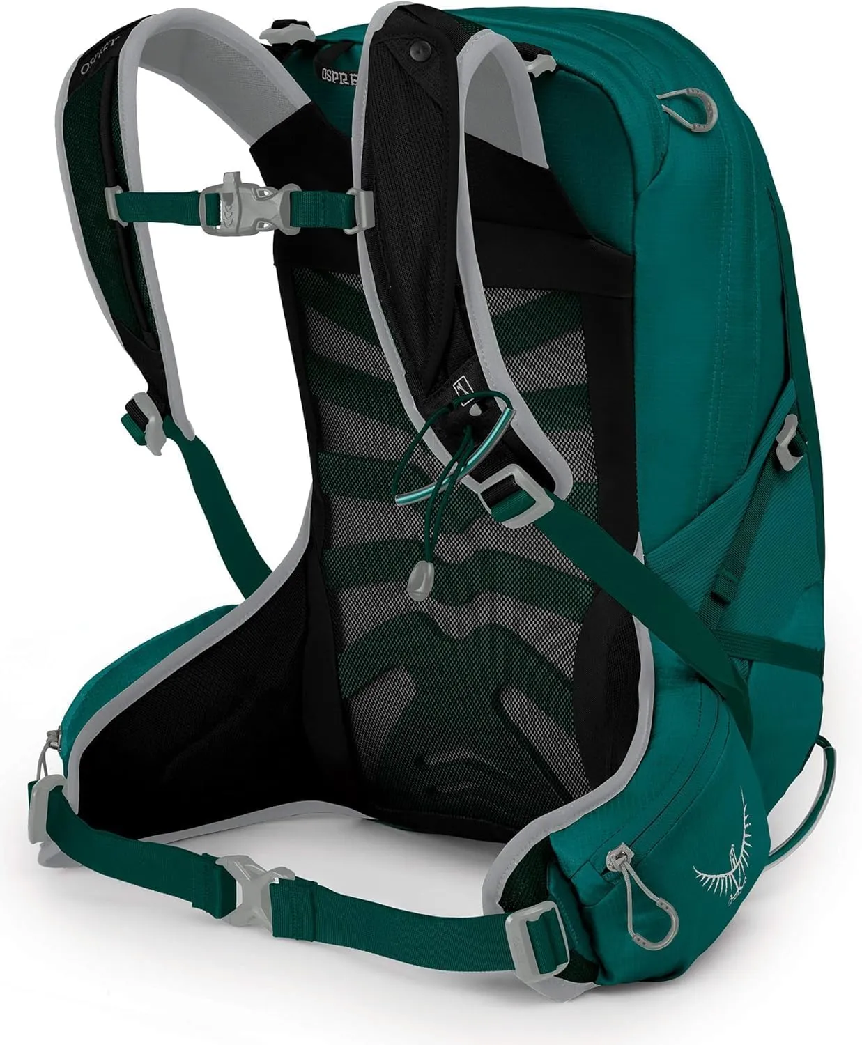 Osprey Tempest 9L Women's Hiking Backpack with Hipbelt, Jasper Green, WM/L