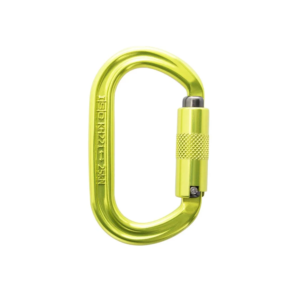 Oval Lemon Titanium 3-Pack Carabiner