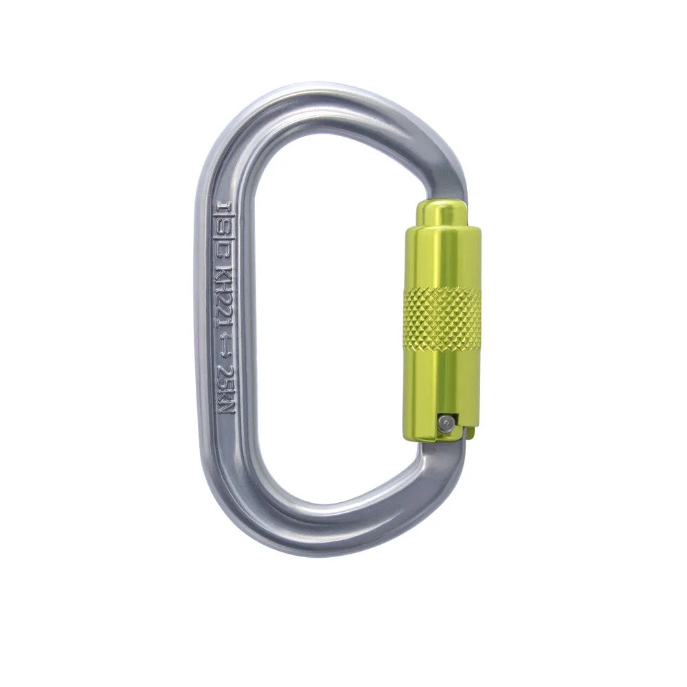 Oval Lemon Titanium 3-Pack Carabiner