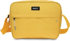 PackIt Freezable Zuma Can Cooler, Built with EcoFreeze Technology, Collapsible, Reusable, Zip Closure with Adjustable Shoulder Strap, Fits 15, 12 Oz Cans
