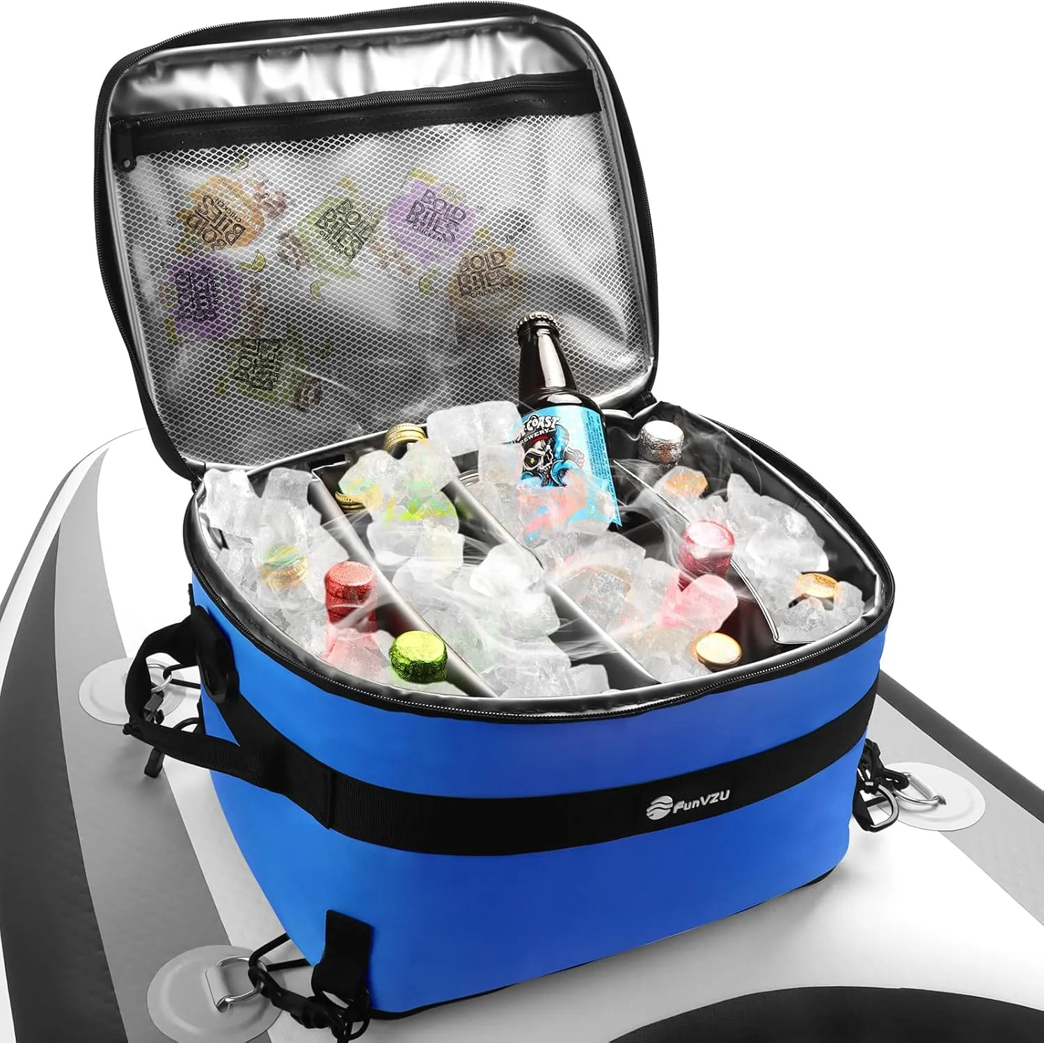 Paddle Board Cooler - Waterproof SUP Cooler Bag for Stand Up Paddle Board and Kayak - Leakproof Inflatable Cooler for SUP Accessories - Essential Paddleboard Accessory for Water Storage