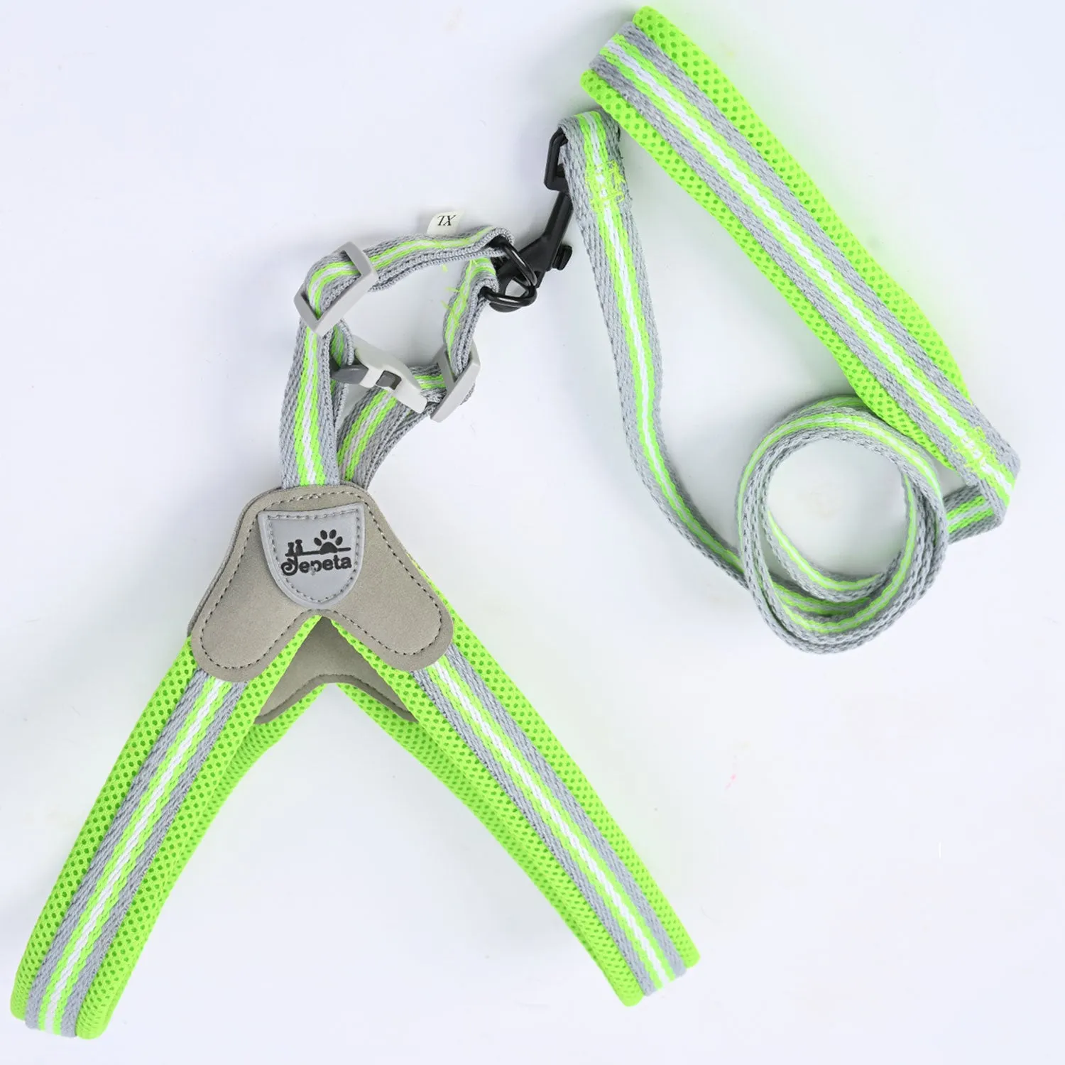 PawGrip No-Pull Frenchie Harness with Leash