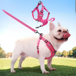 Pawtify No Pull Frenchie Harness Explosion-Proof Vest