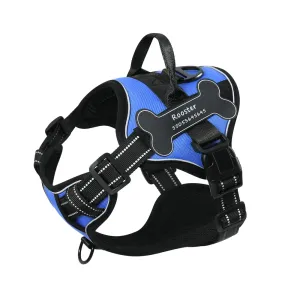 Personalized Canine Comfort Harness - Safe, Breathable & Custom Fit