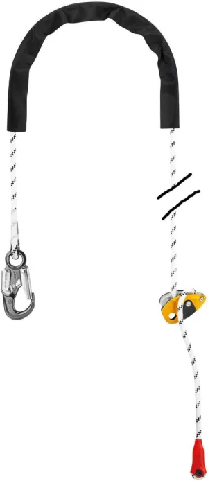 PETZL GRILLON Hook 3 Meter Work Positioning Lanyard ANSI