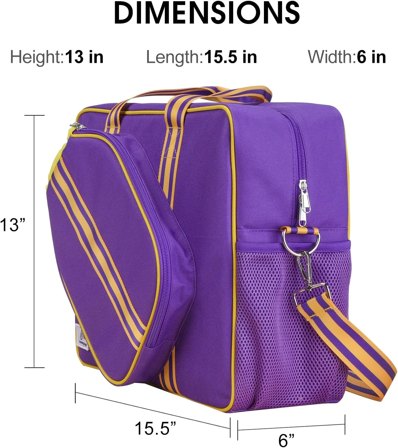 Pickleball Bags for Women&Man | Pickleball Bags with Insulated Drink Cooler Bag Fence Hooks | Pickleball Gift